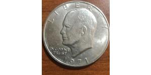 1 Dollar USA (1776 - ) Silver Dwight David Eisenhower (1890-1969)