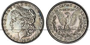 1 Dollar USA (1776 - ) Silver 