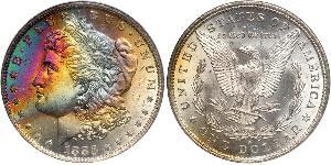 1 Dollar USA (1776 - ) Silver 