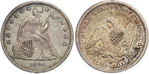 1 Dollar USA (1776 - ) Silver 