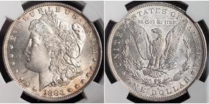 1 Dollar USA (1776 - ) Silver 