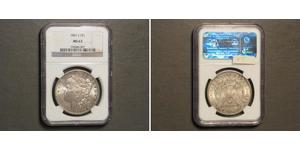 1 Dollar USA (1776 - ) Silver 