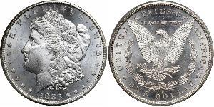 1 Dollar USA (1776 - ) Silver 