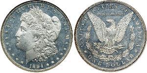 1 Dollar USA (1776 - ) Silver 