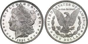 1 Dollar USA (1776 - ) Silver 