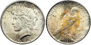 1 Dollar USA (1776 - ) Silver 