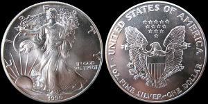 1 Dollar USA (1776 - ) Silver 