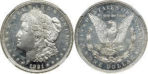 1 Dollar USA (1776 - ) Silver 