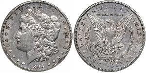 1 Dollar USA (1776 - ) Silver 