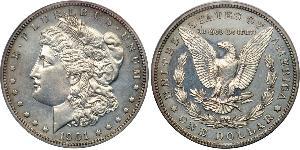 1 Dollar USA (1776 - ) Silver 