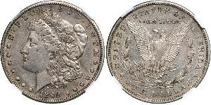 1 Dollar USA (1776 - ) Silver 