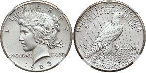 1 Dollar USA (1776 - ) Silver 