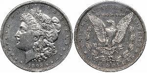 1 Dollar USA (1776 - ) Silver 