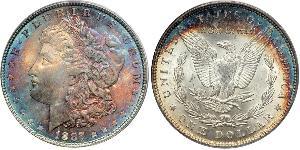 1 Dollar USA (1776 - ) Silver 