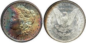 1 Dollar USA (1776 - ) Silver 