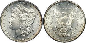 1 Dollar USA (1776 - ) Silver 