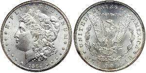 1 Dollar USA (1776 - ) Silver 