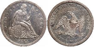 1 Dollar USA (1776 - ) Silver 