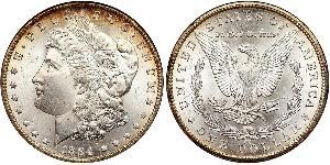 1 Dollar USA (1776 - ) Silver 