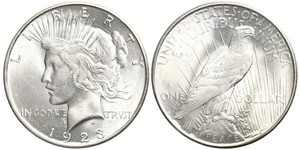 1 Dollar USA (1776 - ) Silver 