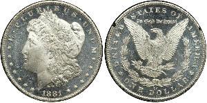 1 Dollar USA (1776 - ) Silver 