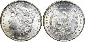 1 Dollar USA (1776 - ) Silver 