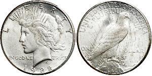 1 Dollar USA (1776 - ) Silver 