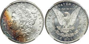 1 Dollar USA (1776 - ) Silver 