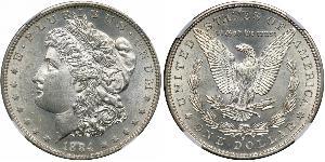 1 Dollar USA (1776 - ) Silver 