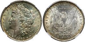 1 Dollar USA (1776 - ) Silver 