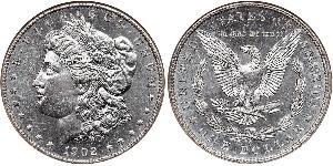 1 Dollar USA (1776 - ) Silver 
