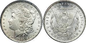 1 Dollar USA (1776 - ) Silver 