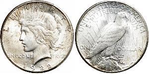 1 Dollar USA (1776 - ) Silver 