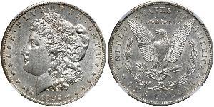 1 Dollar USA (1776 - ) Silver 