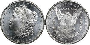 1 Dollar USA (1776 - ) Silver 