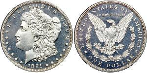 1 Dollar USA (1776 - ) Silver 