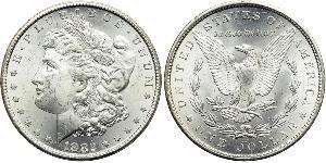 1 Dollar USA (1776 - ) Silver 