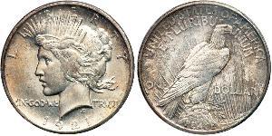 1 Dollar USA (1776 - ) Silver 