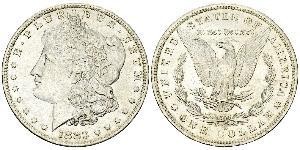 1 Dollar USA (1776 - ) Silver 