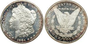 1 Dollar USA (1776 - ) Silver 