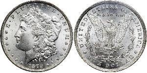 1 Dollar USA (1776 - ) Silver 