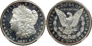 1 Dollar USA (1776 - ) Silver 