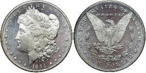 1 Dollar USA (1776 - ) Silver 