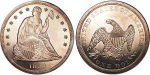 1 Dollar USA (1776 - ) Silver 