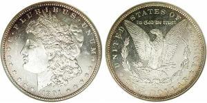 1 Dollar USA (1776 - ) Silver 