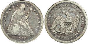 1 Dollar USA (1776 - ) Silver 