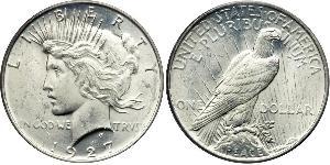 1 Dollar USA (1776 - ) Silver 