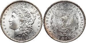 1 Dollar USA (1776 - ) Silver 