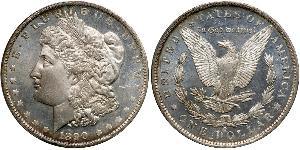 1 Dollar USA (1776 - ) Silver 