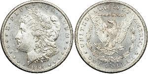 1 Dollar USA (1776 - ) Silver 
